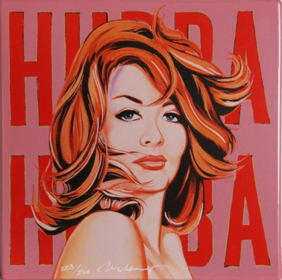 American Beauty (Hubba Hubba) 2003 Limited Edition Print by Melvin John Ramos American Beauty (Hubba Hubba) 2003 Limited Edition Print by Melvin John Ramos
