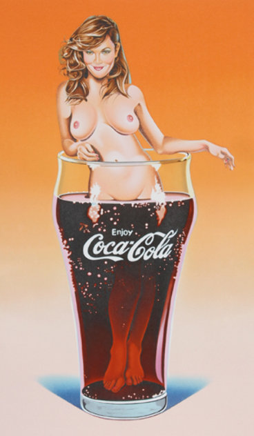 Lola Cola #5 (Drew Barrymore) 2005 Limited Edition Print by Melvin John Ramos