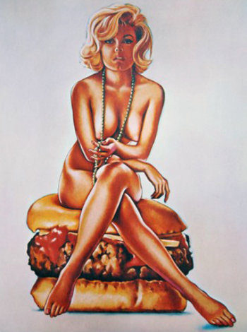 Verna Burger 1965 (early) Limited Edition Print - Melvin John Ramos