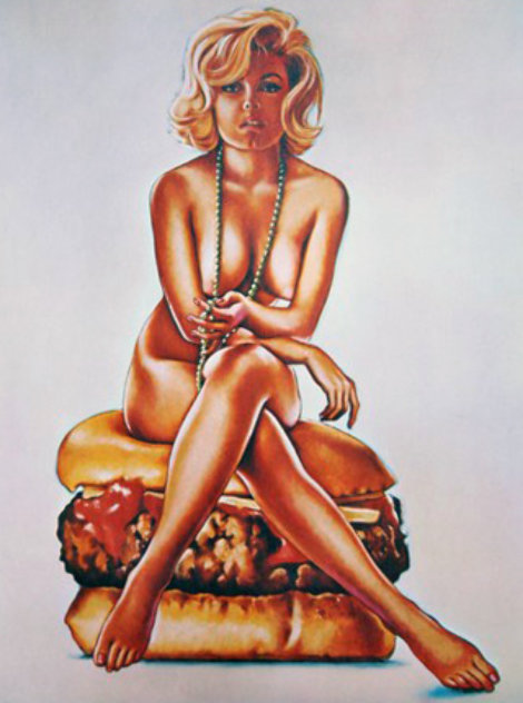 Verna Burger 1965 (early) Limited Edition Print by Melvin John Ramos
