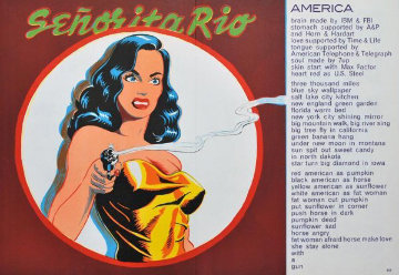 Senorita Rio, From 1 Cent Life 1963 Limited Edition Print - Melvin John Ramos Senorita Rio, From 1 Cent Life 1963 Limited Edition Print - Melvin John Ramos