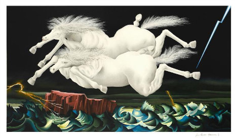 Arriving Together 2006 36x23 Huge Limited Edition Print - Jose Carlos Ramos