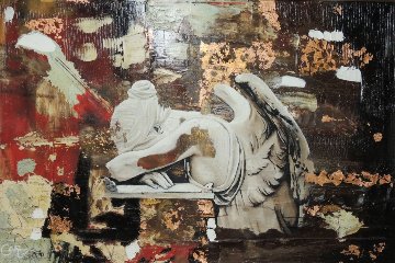 Angel Sculptor 2014 50x74 Original Painting - Christopher Ramsey Jr. Angel Sculptor 2014 50x74 Original Painting - Christopher Ramsey Jr.