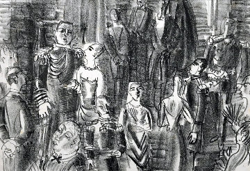 Le Bal Chez L'amiral 1925 HS Limited Edition Print - Raoul Dufy Le Bal Chez L'amiral 1925 HS Limited Edition Print - Raoul Dufy