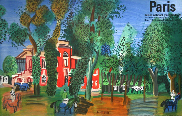 Raoul_Dufy_Le_Paddock_a_Deauvi
