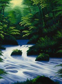 Evergreen Stream AP 2007 Limited Edition Print - Jon Rattenbury Evergreen Stream AP 2007 Limited Edition Print - Jon Rattenbury