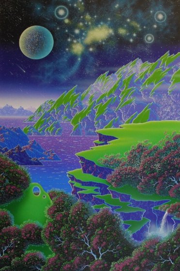 Night Light by Jon Rattenbury - For Sale on Art Brokerage