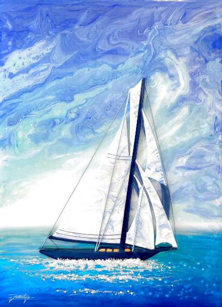Uncharted Seas 2022 20x24 Original Painting by Jon Rattenbury
