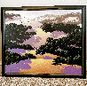 Meadows of Purple and Gold 2002 21x25 Original Painting by Jon Rattenbury - 1