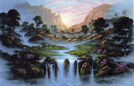 As a New Day Begins 2010 24x36 Original Painting by Jon Rattenbury - 0 As a New Day Begins 2010 24x36 Original Painting by Jon Rattenbury - 0