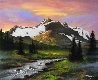At the Edge of Twilight 34x30 Original Painting by Jon Rattenbury - 0