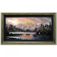 Awaiting Twilight 2014 47x47 Super Huge Original Painting by Jon Rattenbury - 1 Awaiting Twilight 2014 47x47 Super Huge Original Painting by Jon Rattenbury - 1