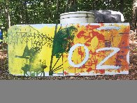 Ozone Bus Billboard 1991 30x144 Mural Other by Robert Rauschenberg - 1