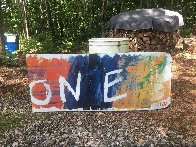 Ozone Bus Billboard 1991 30x144 Other by Robert Rauschenberg - 2 Ozone Bus Billboard 1991 30x144 Other by Robert Rauschenberg - 2