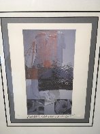 Tanya Veil (Whale) 1994 Limited Edition Print by Robert Rauschenberg - 2 Tanya Veil (Whale) 1994 Limited Edition Print by Robert Rauschenberg - 2