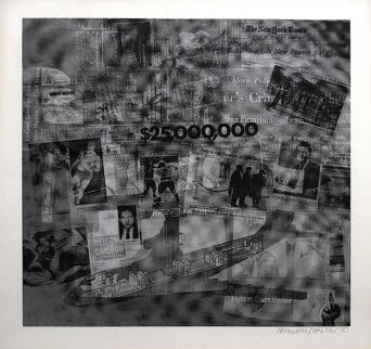 Surface Series From Currents #42 TP 1970 Limited Edition Print - Robert Rauschenberg Surface Series From Currents #42 TP 1970 Limited Edition Print - Robert Rauschenberg