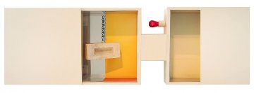 Publicon Station V 1978 Mixed Media Sculpture 36x18 Sculpture - Robert Rauschenberg Publicon Station V 1978 Mixed Media Sculpture 36x18 Sculpture - Robert Rauschenberg