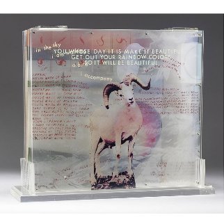 Opal Gospel 1971 Sculpture 18x20 Limited Edition Print - Robert Rauschenberg Opal Gospel 1971 Sculpture 18x20 Limited Edition Print - Robert Rauschenberg