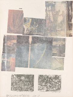 People Have Enough Trouble without Being Intimidated by An Artichoke 1979 Limited Edition Print - Robert Rauschenberg People Have Enough Trouble without Being Intimidated by An Artichoke 1979 Limited Edition Print - Robert Rauschenberg