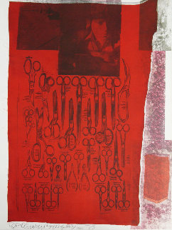 Most Visible Parts of the Sea 1979 Limited Edition Print - Robert Rauschenberg Most Visible Parts of the Sea 1979 Limited Edition Print - Robert Rauschenberg