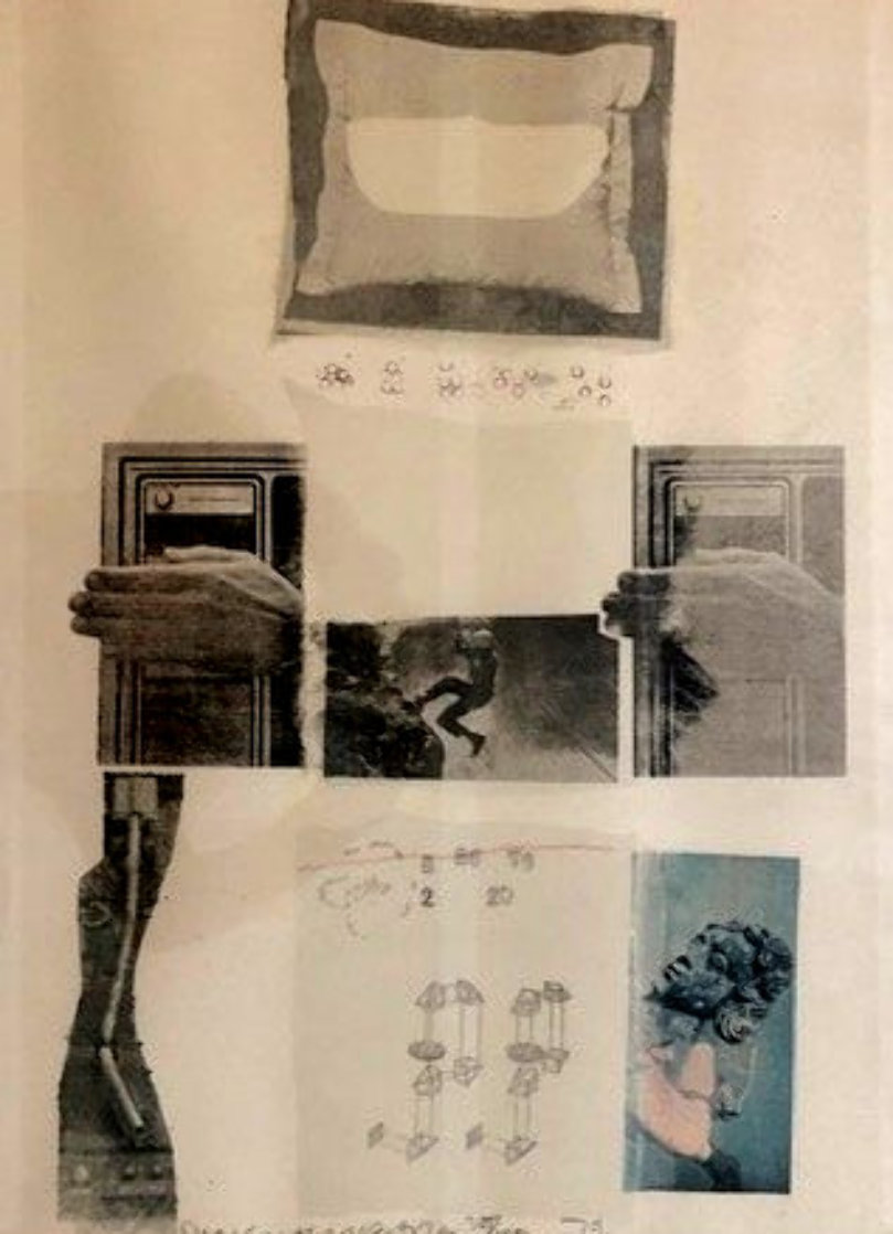 Untitled Collage PP 1979 HS Limited Edition Print by Robert Rauschenberg