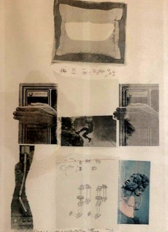 Untitled Collage PP 1979 HS Limited Edition Print - Robert Rauschenberg