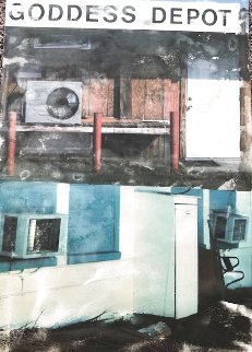 In Transit (Goddess Depot) 2001 HS - Huge Limited Edition Print - Robert Rauschenberg In Transit (Goddess Depot) 2001 HS - Huge Limited Edition Print - Robert Rauschenberg