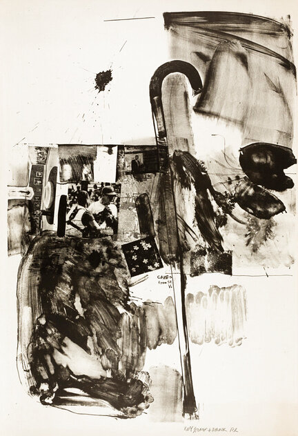 Post Rally AP 1965 HS - Huge by Robert Rauschenberg
