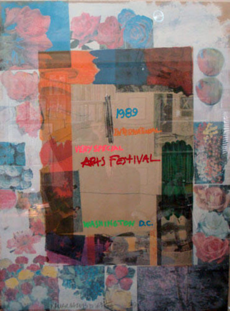 Very Special Arts Festival 1989 HS  Limited Edition Print by Robert Rauschenberg