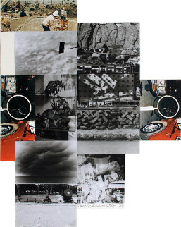 Untitled Screenprint 1984 HS Limited Edition Print - Robert Rauschenberg Untitled Screenprint 1984 HS Limited Edition Print - Robert Rauschenberg