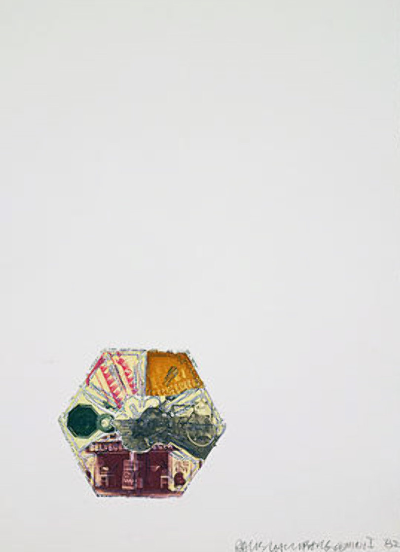 L.A. Flakes - 400' And Falling, And 2003 HS Limited Edition Print by Robert Rauschenberg