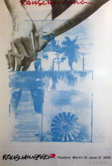 March 10-June 12, 2005 Limited Edition Print by Robert Rauschenberg