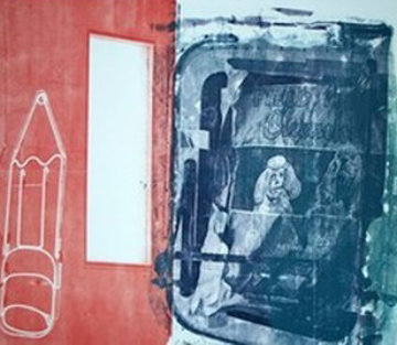 Best Buddies - 1992 Limited Edition Print - Robert Rauschenberg Best Buddies - 1992 Limited Edition Print - Robert Rauschenberg
