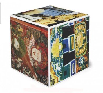 Tibetan Keys (Cube) Sculpture 1986 Sculpture - Robert Rauschenberg Tibetan Keys (Cube) Sculpture 1986 Sculpture - Robert Rauschenberg
