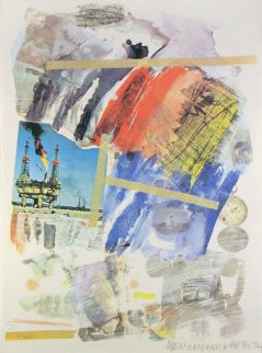 Horchow 1972 Limited Edition Print - Robert Rauschenberg Horchow 1972 Limited Edition Print - Robert Rauschenberg