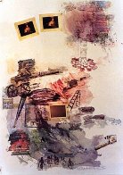 Lichen 1972 Limited Edition Print by Robert Rauschenberg - 1 Lichen 1972 Limited Edition Print by Robert Rauschenberg - 1