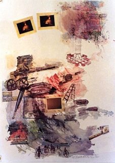 Lichen 1972 Limited Edition Print - Robert Rauschenberg Lichen 1972 Limited Edition Print - Robert Rauschenberg