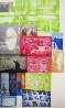 Soviet American Array VI 1990 88x52 Limited Edition Print by Robert Rauschenberg - 1 Soviet American Array VI 1990 88x52 Limited Edition Print by Robert Rauschenberg - 1