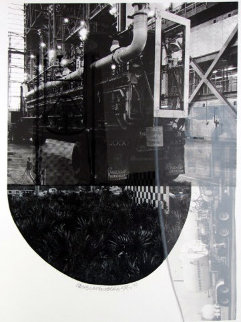 Tracks, From Stoned Moon 1970 44x35 Limited Edition Print - Robert Rauschenberg Tracks, From Stoned Moon 1970 44x35 Limited Edition Print - Robert Rauschenberg