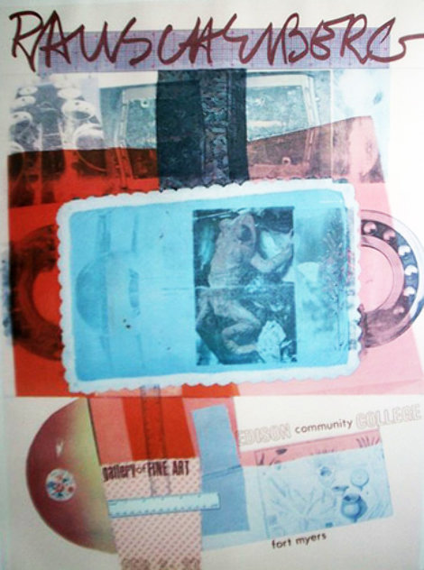 Edison College Fort Myers 1980 Limited Edition Print by Robert Rauschenberg