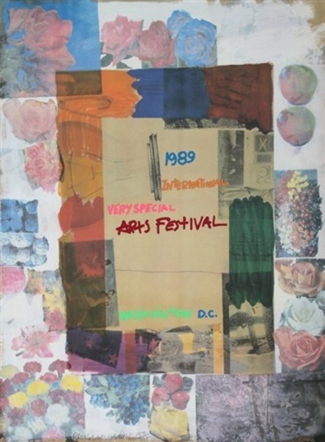 International Very Special Arts Festival 1989 HS Limited Edition Print by Robert Rauschenberg
