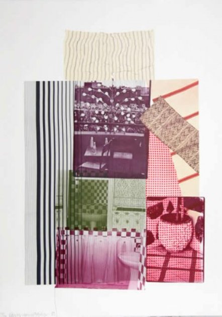 Pre-Morocco From 8 By 8 to Celebrate Portfolio 1983 HS Limited Edition Print by Robert Rauschenberg