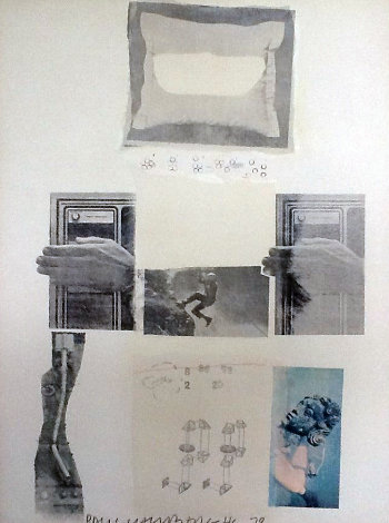 Untitled Lithograph PP 1979 HS Limited Edition Print - Robert Rauschenberg