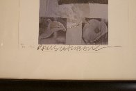 Tanya Veil (Whale) 1994 Limited Edition Print by Robert Rauschenberg - 2 Tanya Veil (Whale) 1994 Limited Edition Print by Robert Rauschenberg - 2