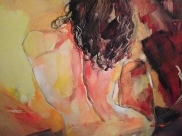 Joy of Life II 2004 24x30 Original Painting - Anna Razumovskaya Joy of Life II 2004 24x30 Original Painting - Anna Razumovskaya