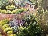 Knot Garden with Urn 18x24 - Washington D.C. Original Painting by Joann Rea - 3