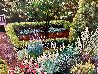 Knot Garden with Urn 18x24 - Washington D.C. Original Painting by Joann Rea - 2
