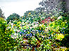 A Garden’s Elegance 1993 40x50 - Huge - Longwood Gardens, Dupont Estate - Pennsylvania Original Painting by Joann Rea - 0