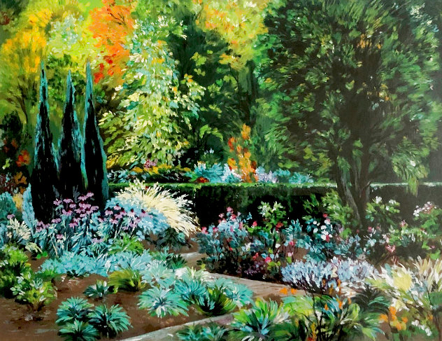 Floral Garden Limited Edition Print by Joann Rea