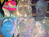Honest Crowd Pastel 1991 40x30 Huge Works on Paper (not prints) by Reginald K. Gee - 1